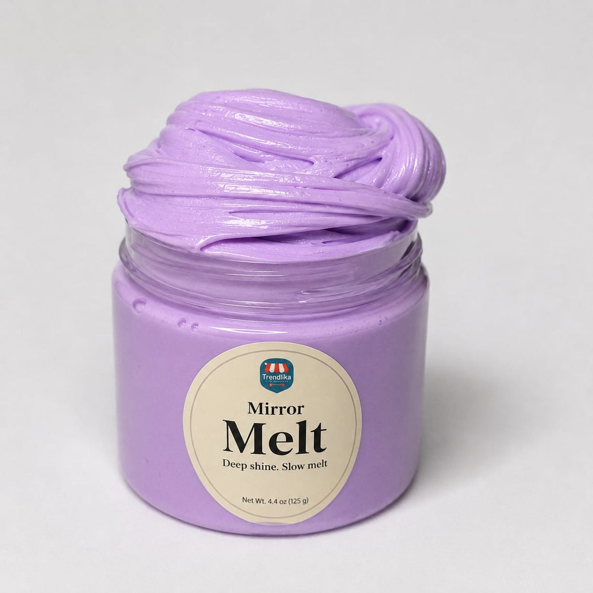 Mirror Melt – Ultra  Premium Thick & Glossy Slime (High-Shine & Deep Clicks)