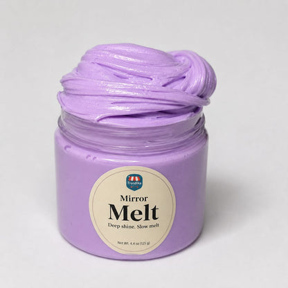 Mirror Melt – Ultra  Premium Thick & Glossy Slime (High-Shine & Deep Clicks)