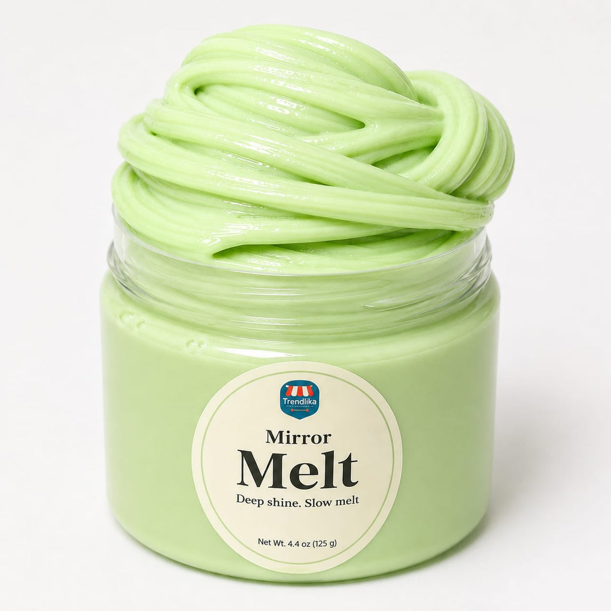 Mirror Melt – Ultra  Premium Thick & Glossy Slime (High-Shine & Deep Clicks)
