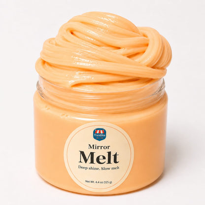 Mirror Melt – Ultra  Premium Thick & Glossy Slime (High-Shine & Deep Clicks)