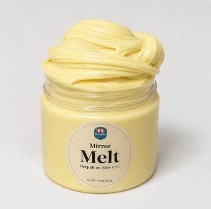 Mirror Melt – Ultra  Premium Thick & Glossy Slime (High-Shine & Deep Clicks)